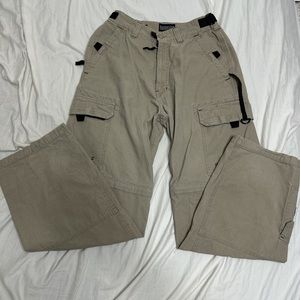 vintage khaki cargo pants